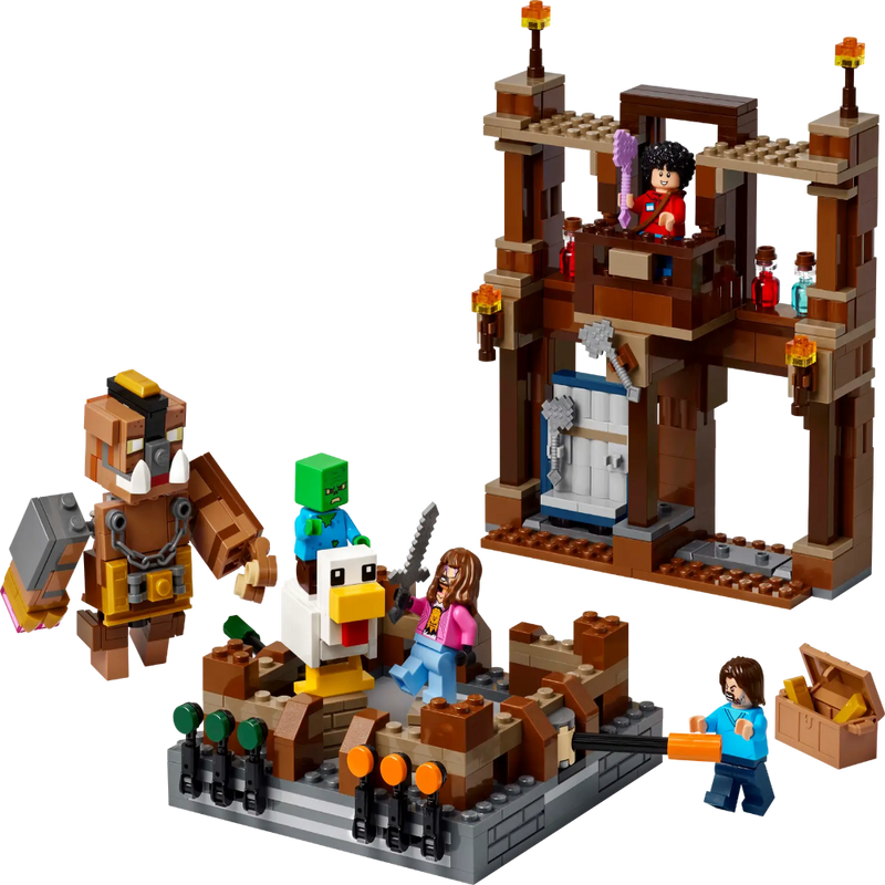 Lego 21272 Minecraft Woodland Mansion Fighting Ring (491 Pieces)