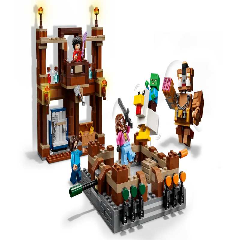 Lego 21272 Minecraft Woodland Mansion Fighting Ring (491 Pieces)