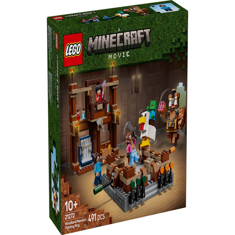 Lego 21272 Minecraft Woodland Mansion Fighting Ring (491 Pieces)