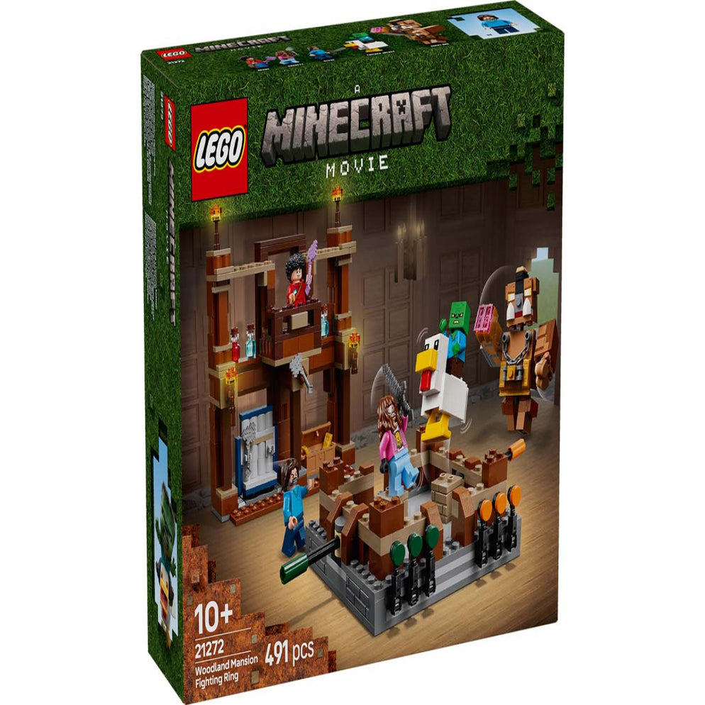 Lego 21272 Minecraft Woodland Mansion Fighting Ring (491 Pieces) — Toycra