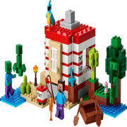Lego 21275 Minecraft The TNT Jungle House (287 Pieces)