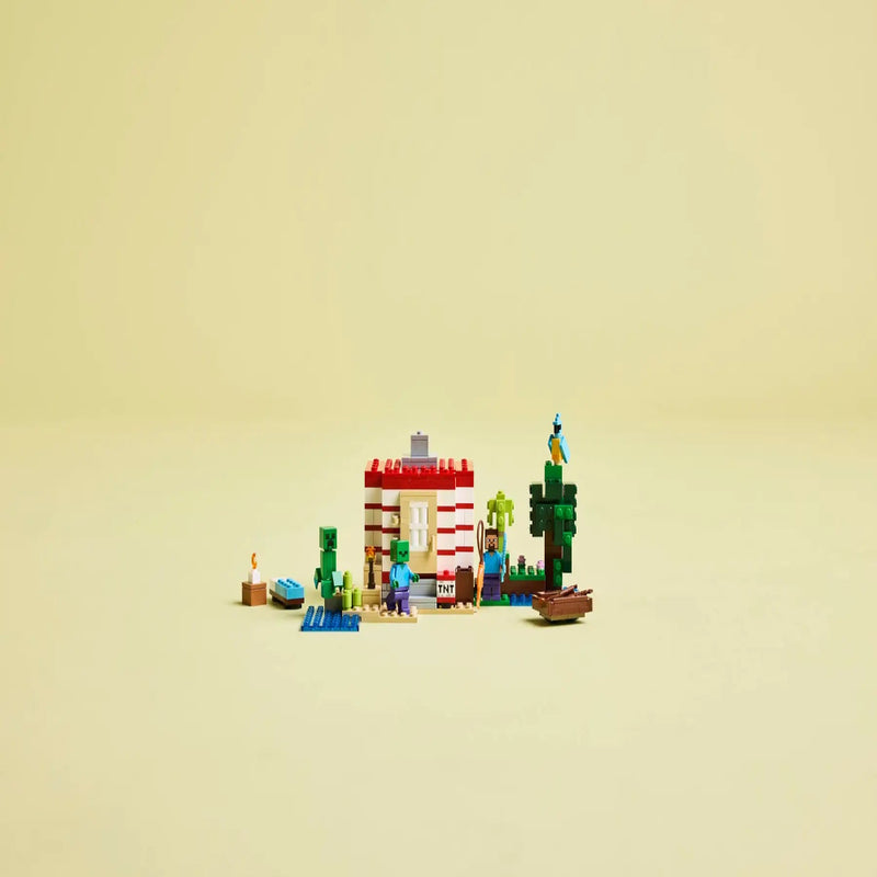 Lego 21275 Minecraft The TNT Jungle House (287 Pieces)