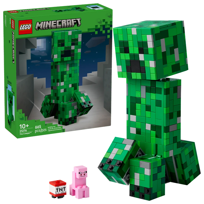 Lego 21276 Minecraft The Creeper (665 Pieces)-Construction-LEGO-Toycra