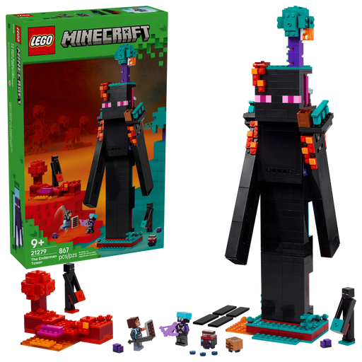 Lego 21279 Minecraft The Enderman Tower (867 Pieces)-Construction-LEGO-Toycra
