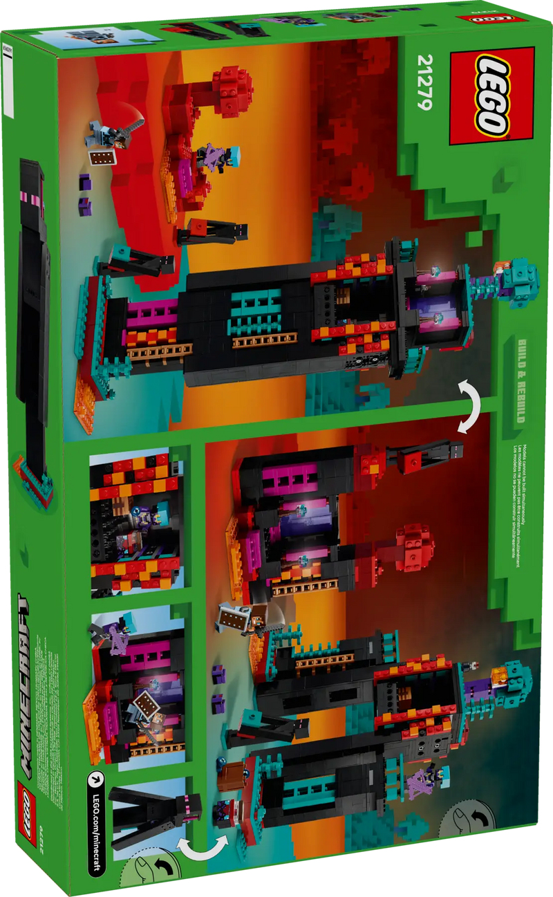 Lego 21279 Minecraft The Enderman Tower (867 Pieces)