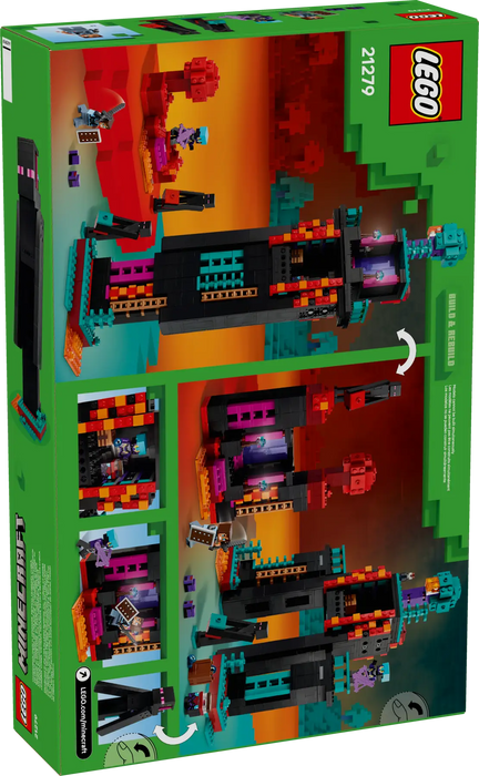 Lego 21279 Minecraft The Enderman Tower (867 Pieces)-Construction-LEGO-Toycra
