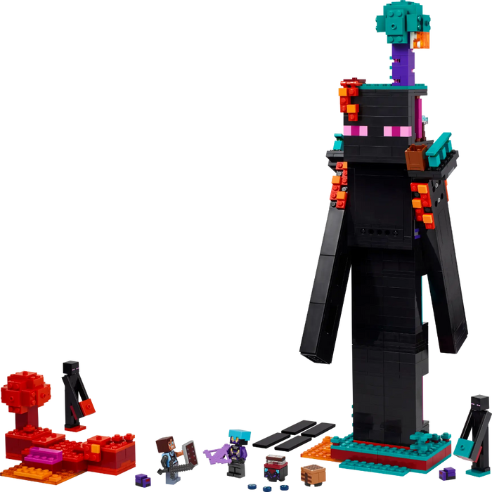 Lego 21279 Minecraft The Enderman Tower (867 Pieces)-Construction-LEGO-Toycra