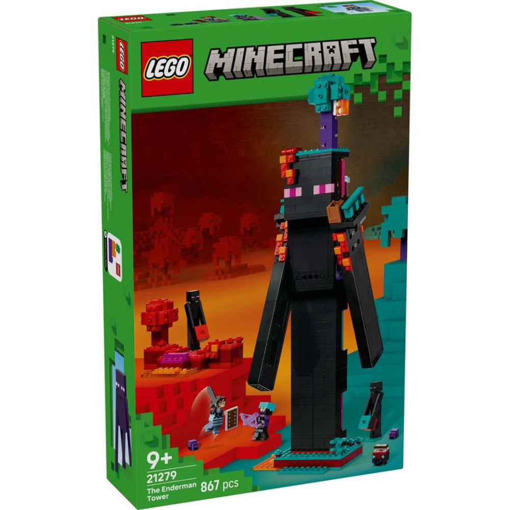 Lego 21279 Minecraft The Enderman Tower (867 Pieces)