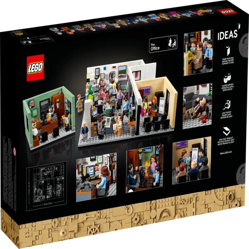 Lego 21336 Ideas The Office - 1164 Pieces-Construction-LEGO-Toycra