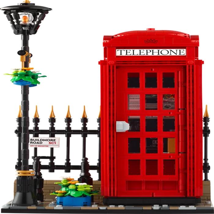 Lego 21347 Ideas Red London Telephone Box (1460 Pieces)-Construction-LEGO-Toycra