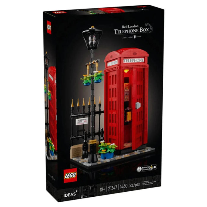 Lego 21347 Ideas Red London Telephone Box (1460 Pieces)-Construction-LEGO-Toycra