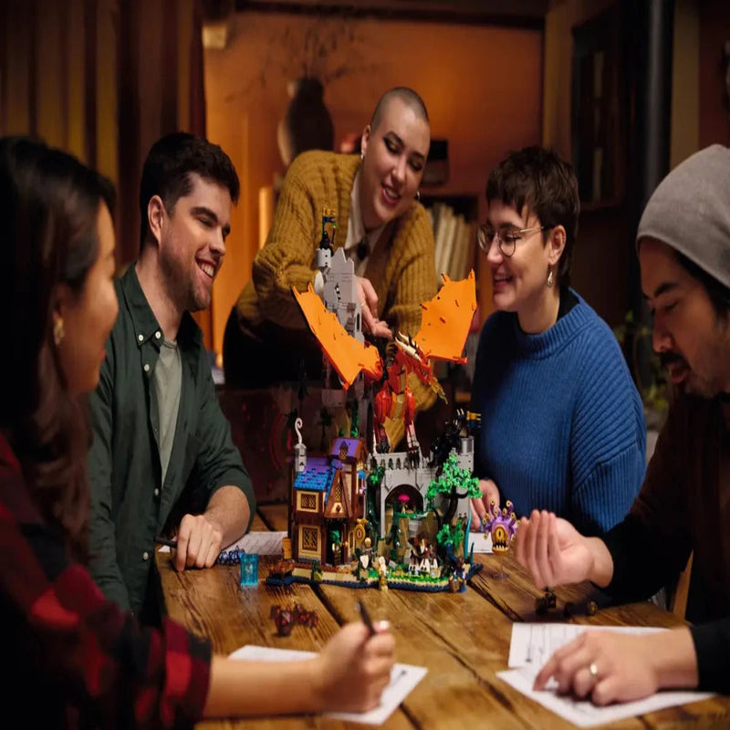 Lego 21348 Ideas Dungeons & Dragons: Red Dragon's Tale ( 3745 Pieces)