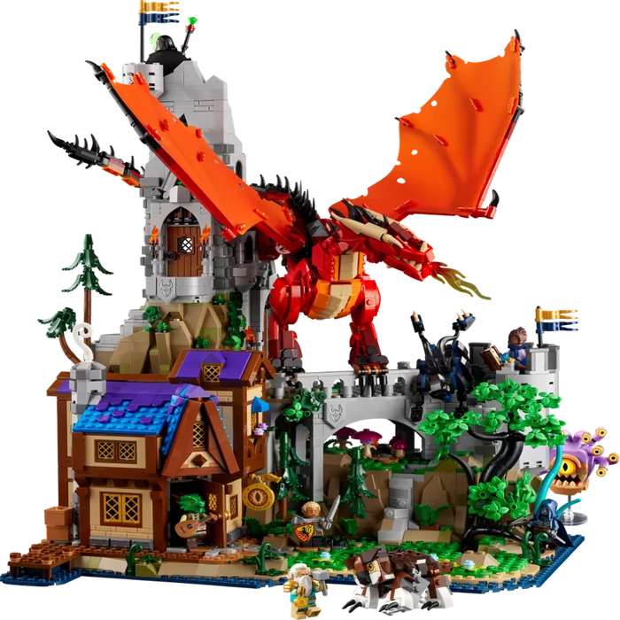 Lego 21348 Ideas Dungeons & Dragons: Red Dragon's Tale ( 3745 Pieces)-Construction-LEGO-Toycra