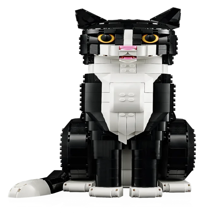 Lego 21349 Ideas Tuxedo Cat (1710 Pieces)-Construction-LEGO-Toycra