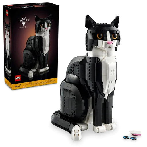 Lego 21349 Ideas Tuxedo Cat (1710 Pieces)-Construction-LEGO-Toycra
