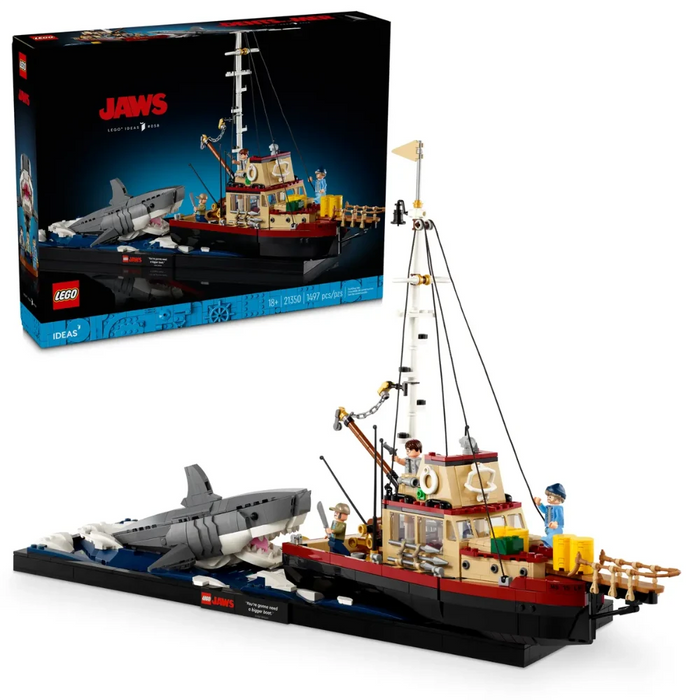 Lego 21350 Ideas Jaws (1497 Pieces)-Construction-LEGO-Toycra