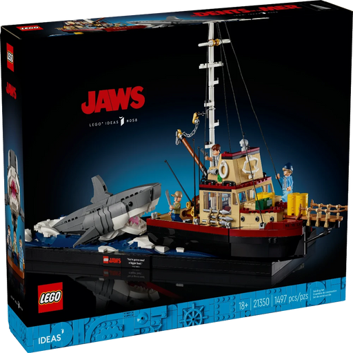 Lego 21350 Ideas Jaws (1497 Pieces)-Construction-LEGO-Toycra