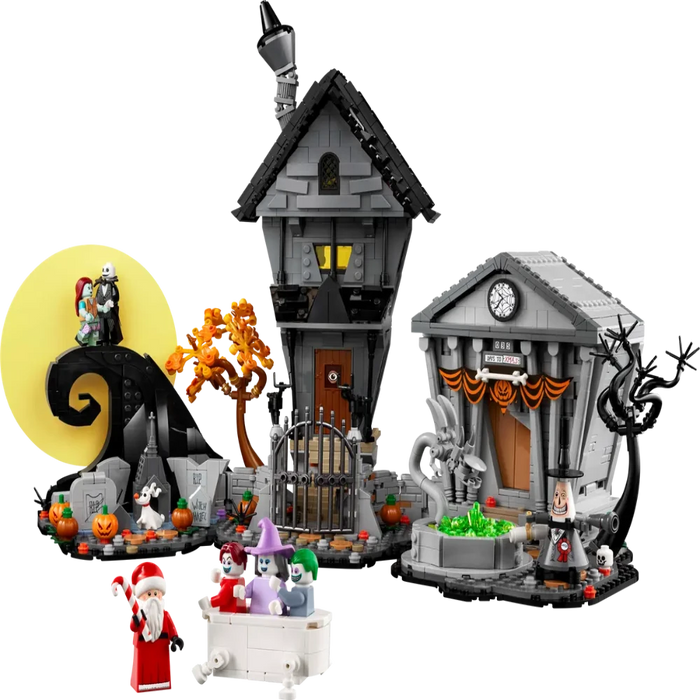 Lego 21351 Ideas Disney Tim Burton's The Nightmare Before Christmas (2193 Pieces)-Construction-LEGO-Toycra