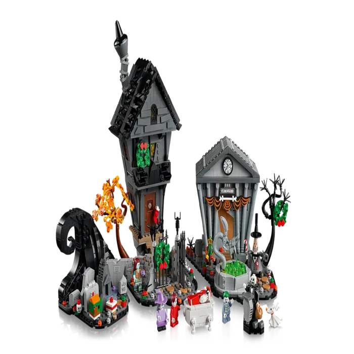 Lego 21351 Ideas Disney Tim Burton's The Nightmare Before Christmas (2193 Pieces)-Construction-LEGO-Toycra