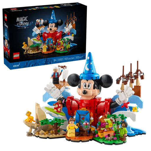 Lego 21352 Ideas Magic of Disney (1103 Pieces)-Construction-LEGO-Toycra