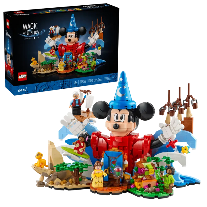 Lego 21352 Ideas Magic of Disney (1103 Pieces)-Construction-LEGO-Toycra