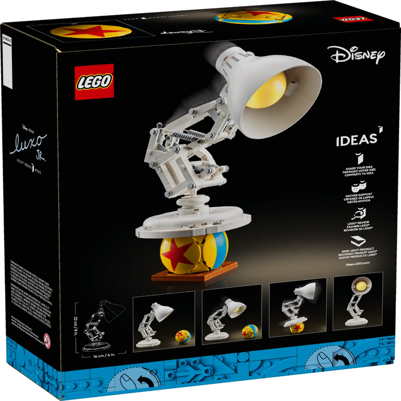 Lego 21357 Ideas Disney Pixar Luxo Jr. (613 Pieces)