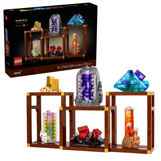 Lego 21362 Ideas Mineral Collection (880 Pieces)-Construction-LEGO-Toycra