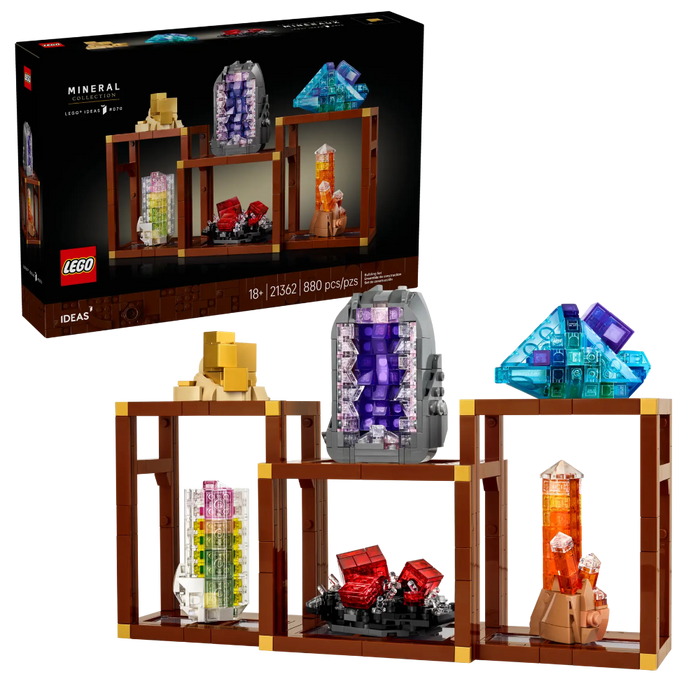 Lego 21362 Ideas Mineral Collection (880 Pieces)-Construction-LEGO-Toycra