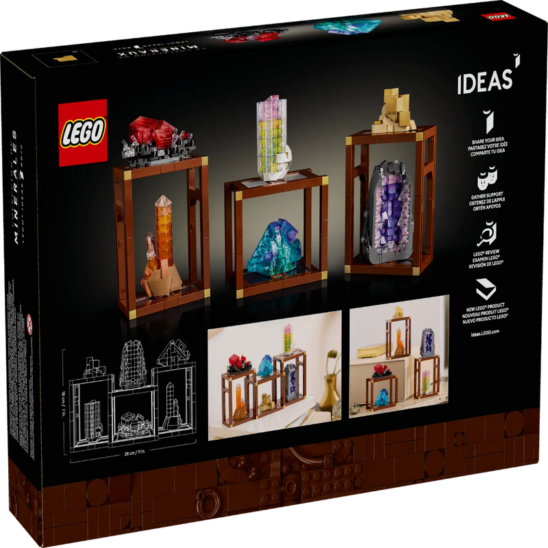 Lego 21362 Ideas Mineral Collection (880 Pieces)
