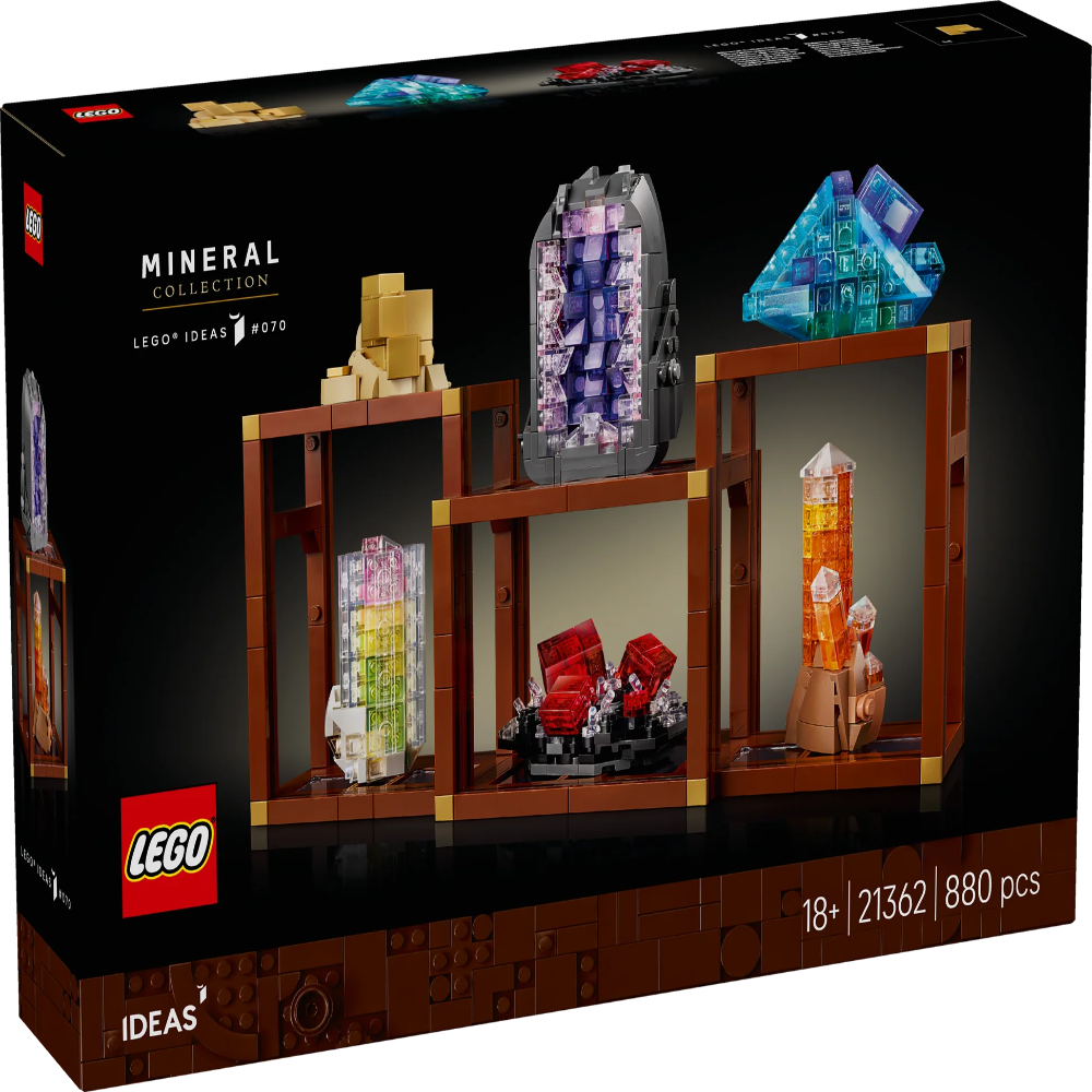Lego 21362 Ideas Mineral Collection (880 Pieces) | Buy Online at