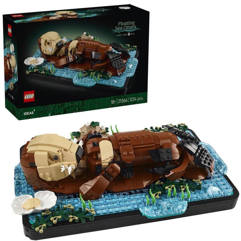 Lego 21366 Ideas Floating Sea Otters (1234 Pieces)