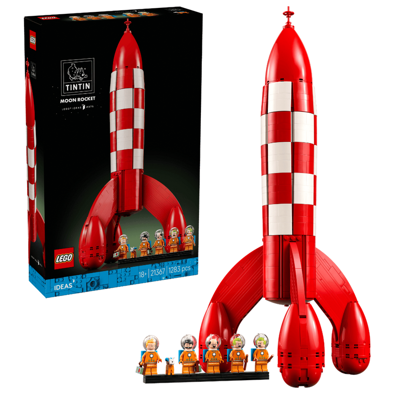 Lego 21367 Ideas Tintin Moon Rocket (1283 Pieces)