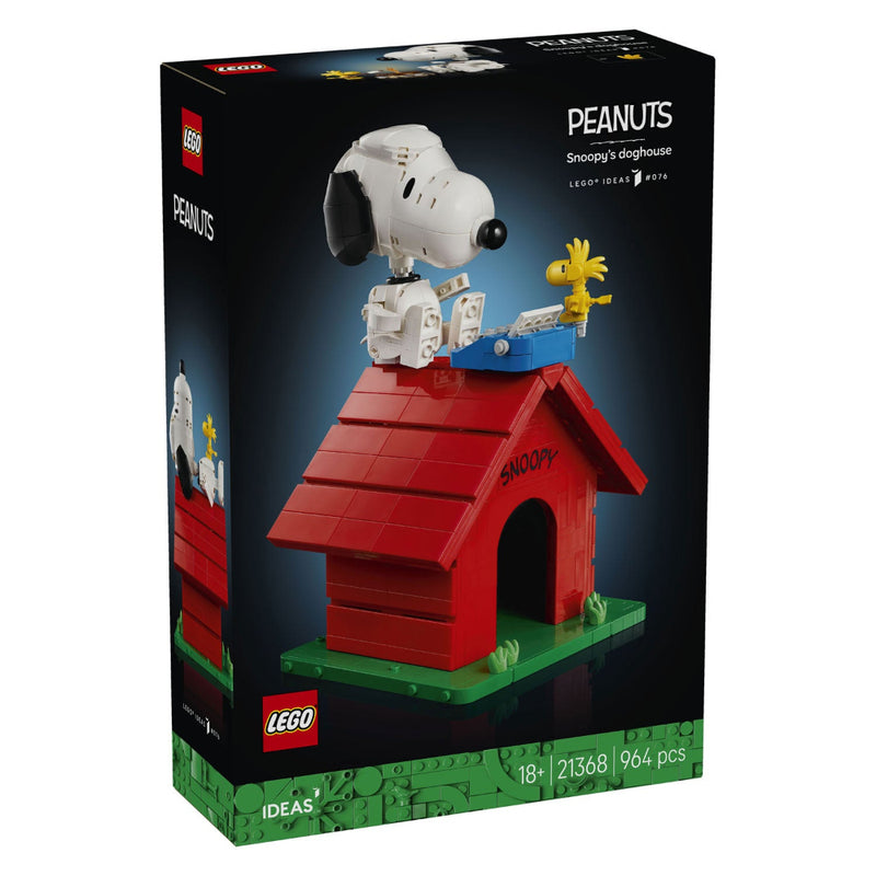 Lego 21368 Ideas Peanuts: Snoopy's Doghouse (964 Pieces)