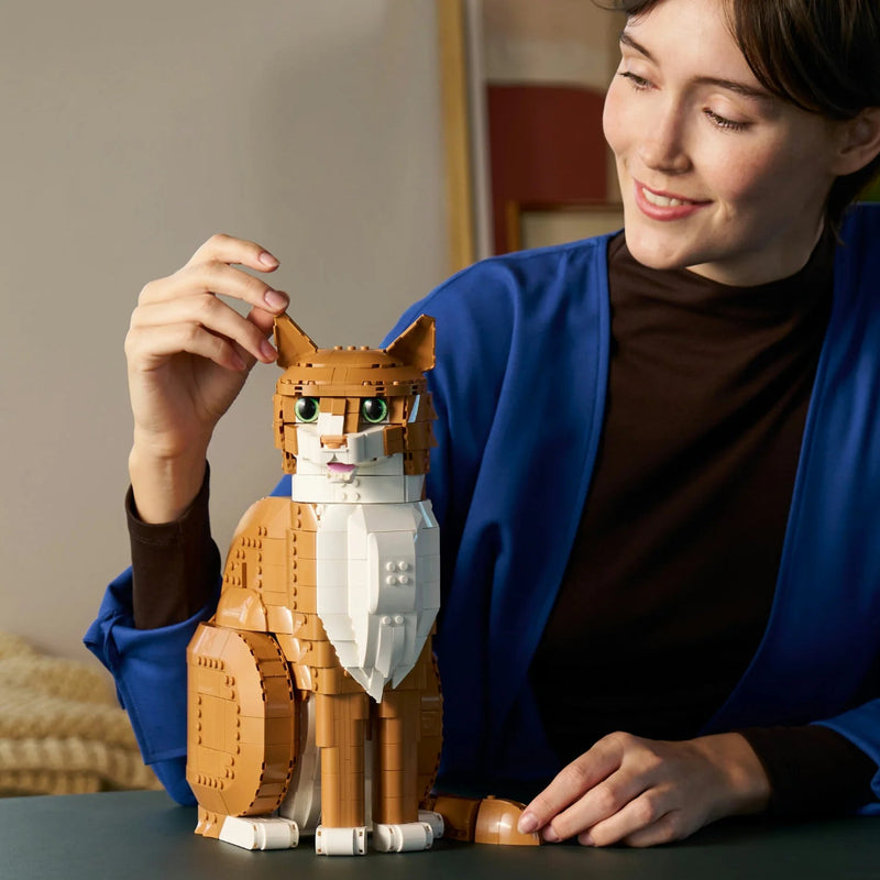 Lego 21376 Ideas Orange Cat (1755 Pieces)