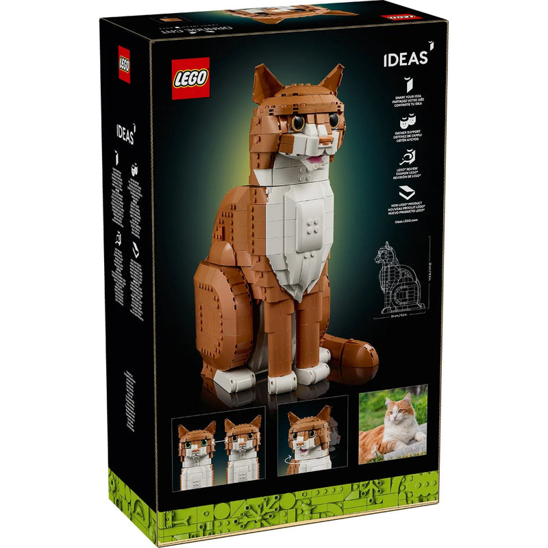 Lego 21376 Ideas Orange Cat (1755 Pieces)