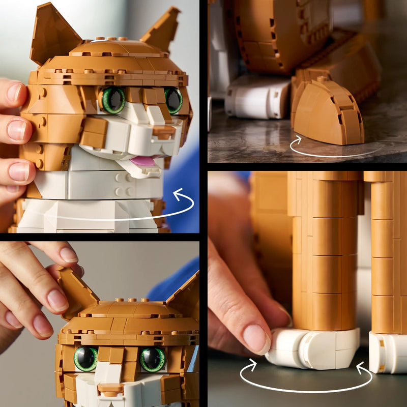 Lego 21376 Ideas Orange Cat (1755 Pieces)