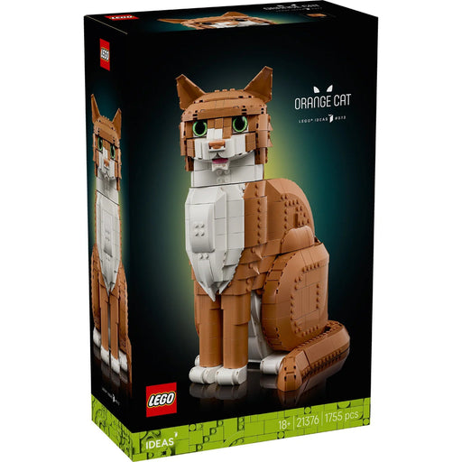 Lego 21376 Ideas Orange Cat (1755 Pieces)-Construction-LEGO-Toycra