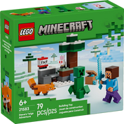 Lego 21583 Minecraft Steve's Taiga Adventure ( 79Pieces)