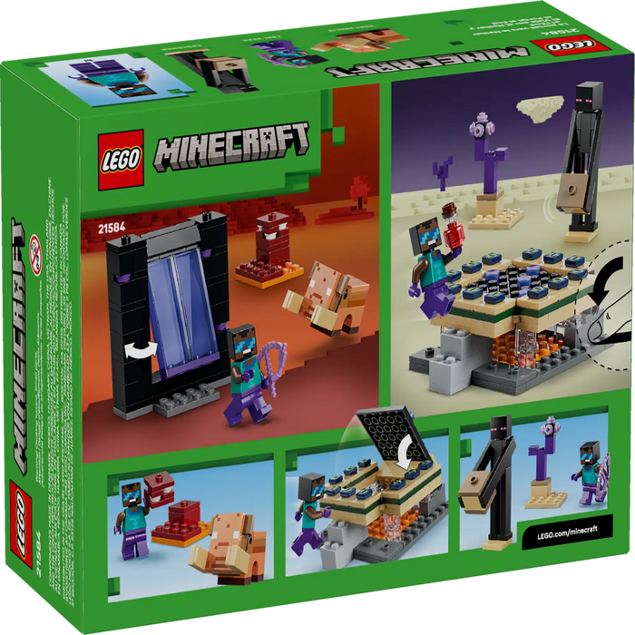 Lego 21584 Minecraft Nether & End Portal Journey (192 Pieces)-Construction-LEGO-Toycra