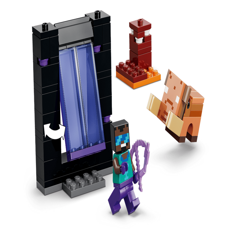 Lego 21584 Minecraft Nether & End Portal Journey (192 Pieces)