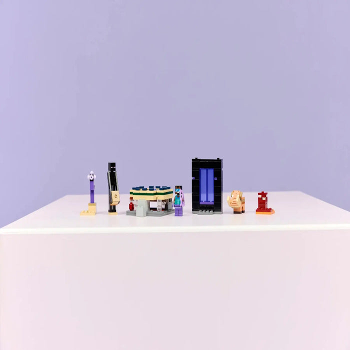 Lego 21584 Minecraft Nether & End Portal Journey (192 Pieces)-Construction-LEGO-Toycra