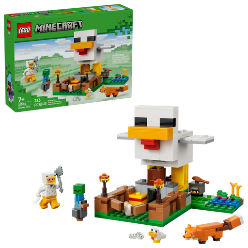 Lego 21585 Minecraft Chicken Farm (233 Pieces)-Construction-LEGO-Toycra