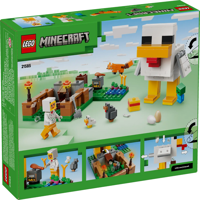 Lego 21585 Minecraft Chicken Farm (233 Pieces)