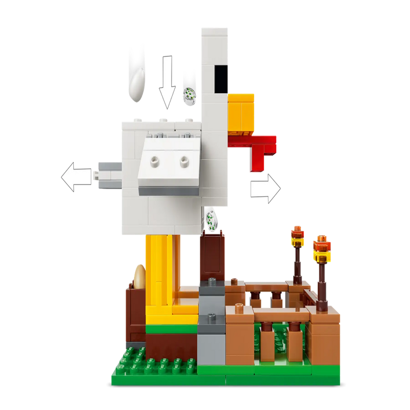 Lego 21585 Minecraft Chicken Farm (233 Pieces)