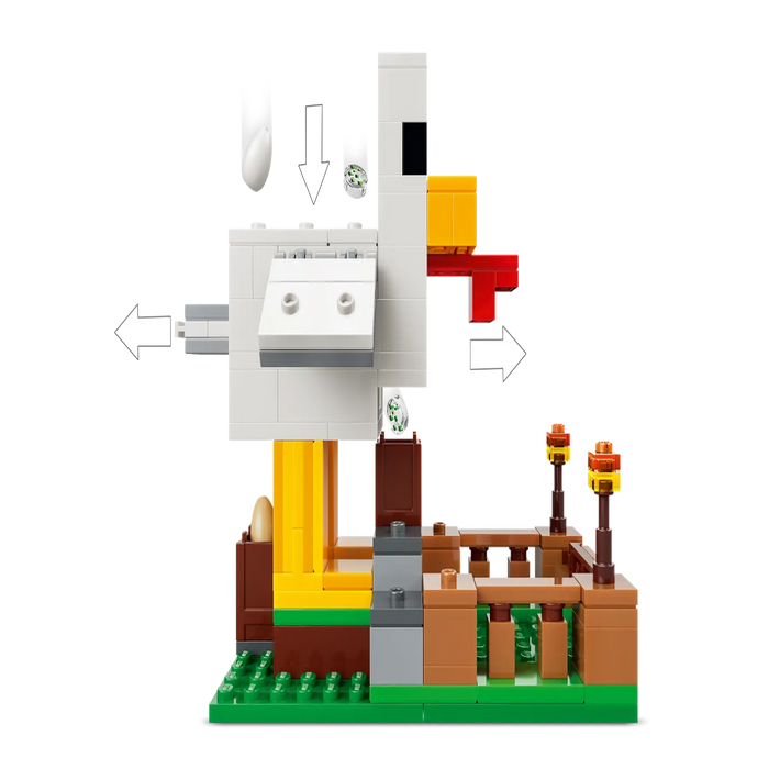 Lego 21585 Minecraft Chicken Farm (233 Pieces)-Construction-LEGO-Toycra