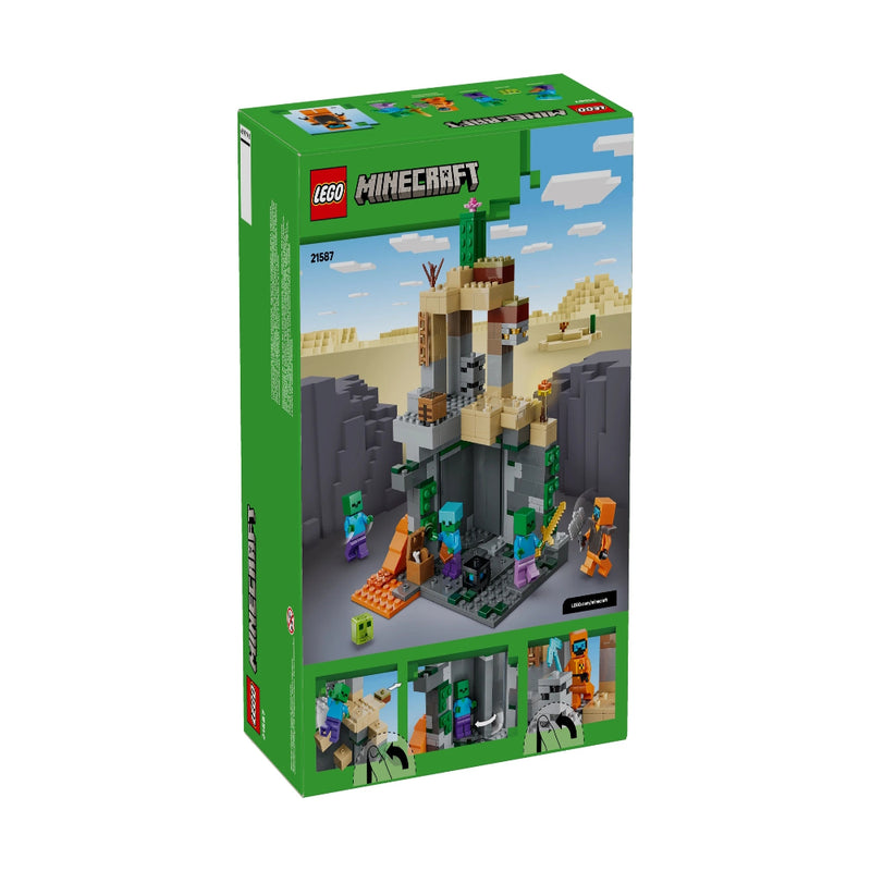 Lego 21587 Minecraft Zombie Dungeon (284 Pieces)