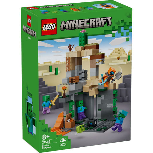 Lego 21587 Minecraft Zombie Dungeon (284 Pieces)-Construction-LEGO-Toycra