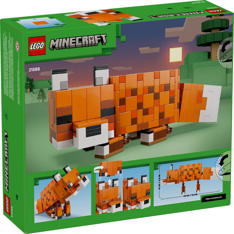 Lego 21588 Minecraft The Fox (497 Pieces)