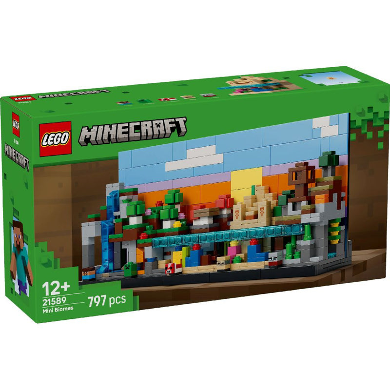 Lego 21589 Minecraft Mini Biomes (797 Pieces)