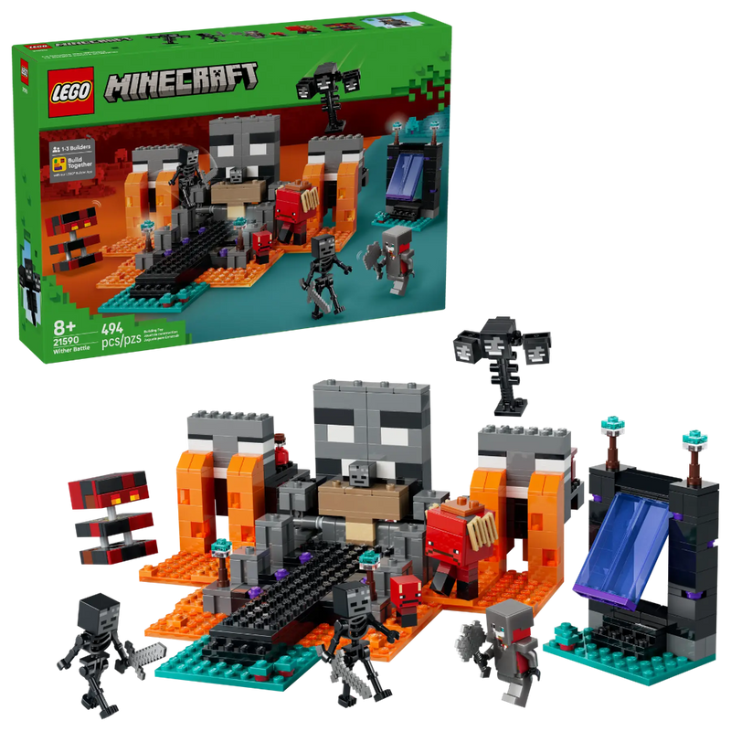 Lego 21590 Minecraft Wither Battle (494 Pieces)
